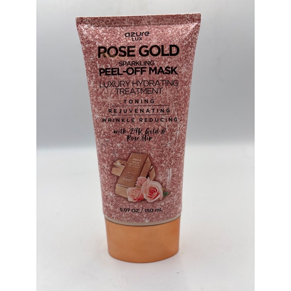 Azure Rose‎ Gold Sparkling Peel Off Mask 5 OZ